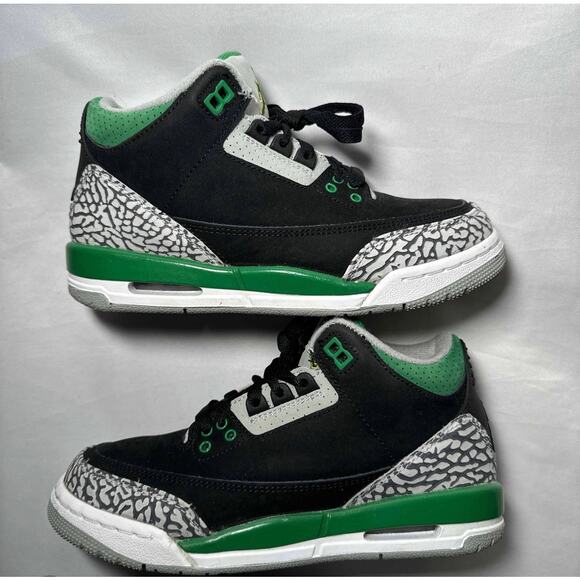 Size 4.5 - Nike Air Jordan 3 Retro GS Pine Green Men\'s Shoes Ships Now main image 7